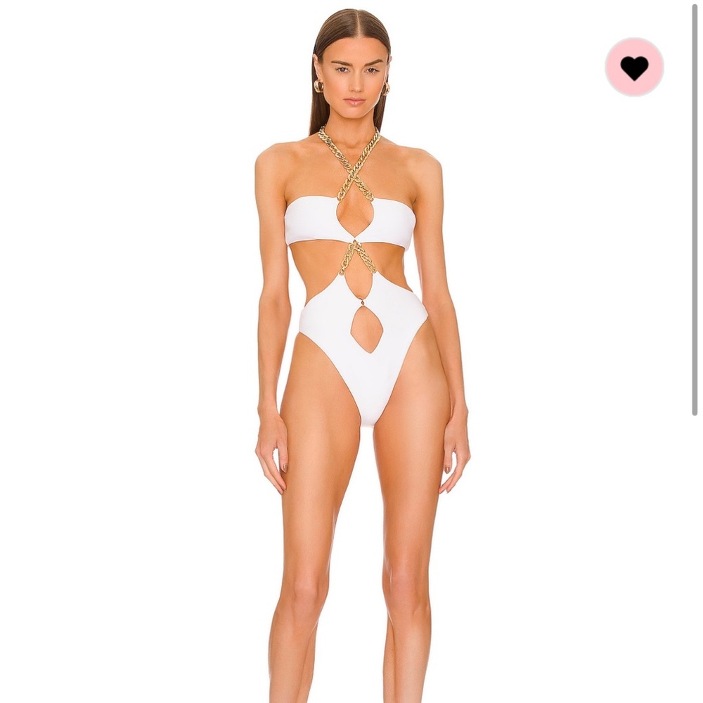 Gorgeous white swim suit from revolve. Too big in the top..never worn